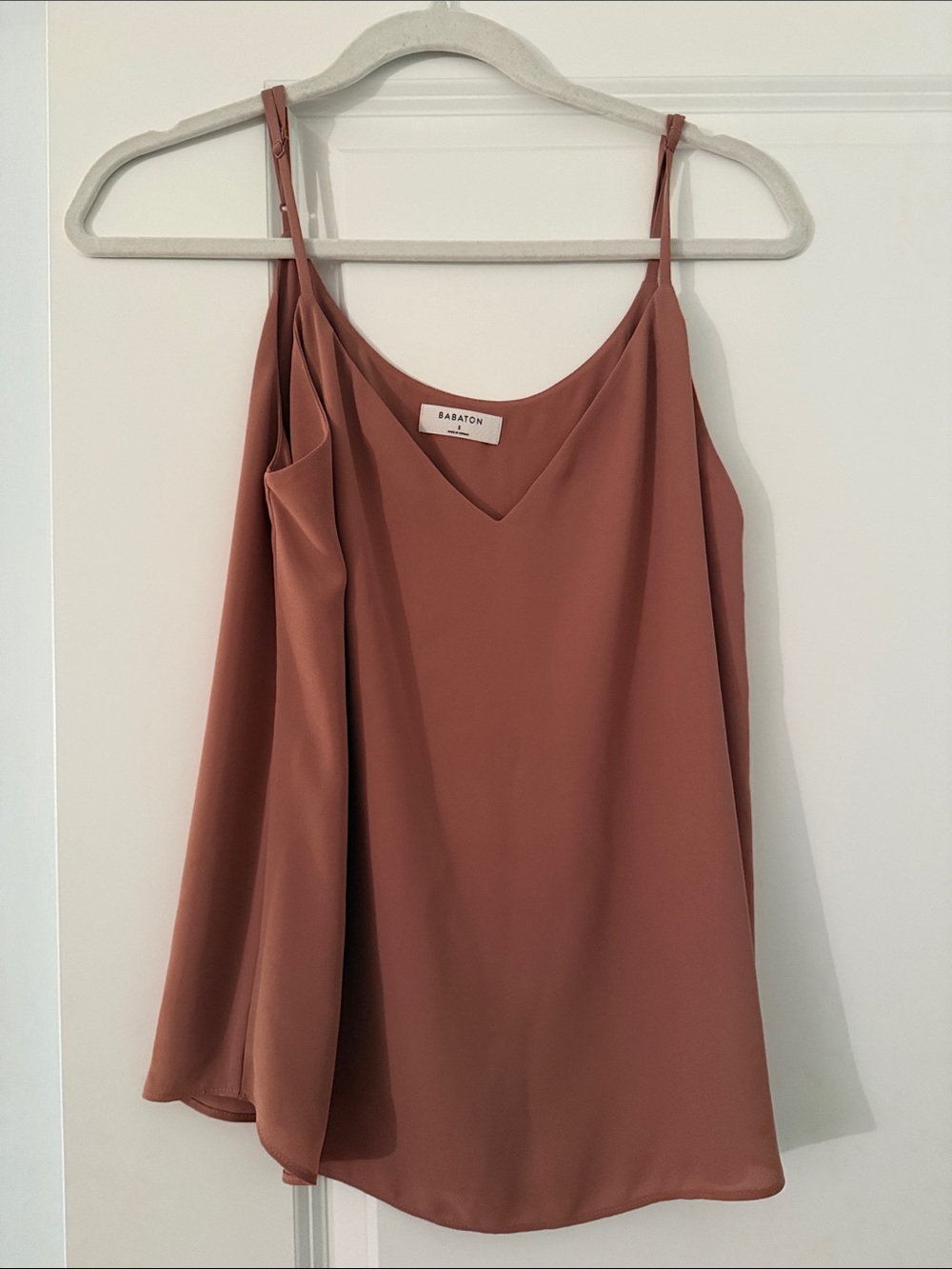 Babaton chiffon camisole